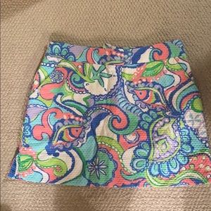 Lilly Pulitzer skort - EUC - size 8